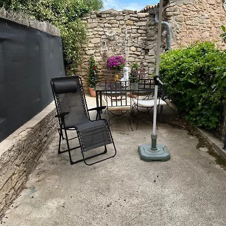 La Terrasse De Face Au Mont Ventoux Avec Clim Apartment *